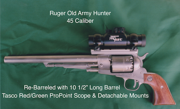 Ruger Old Army Hunter.